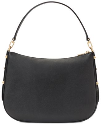 Liv Large Pebbled Leather Hobo Bag