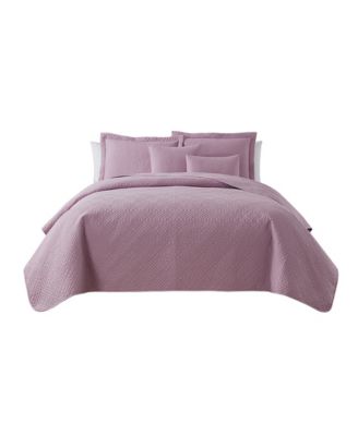 Diamond Embossed 4-Pc. Quilt Set, Twin/Twin XL