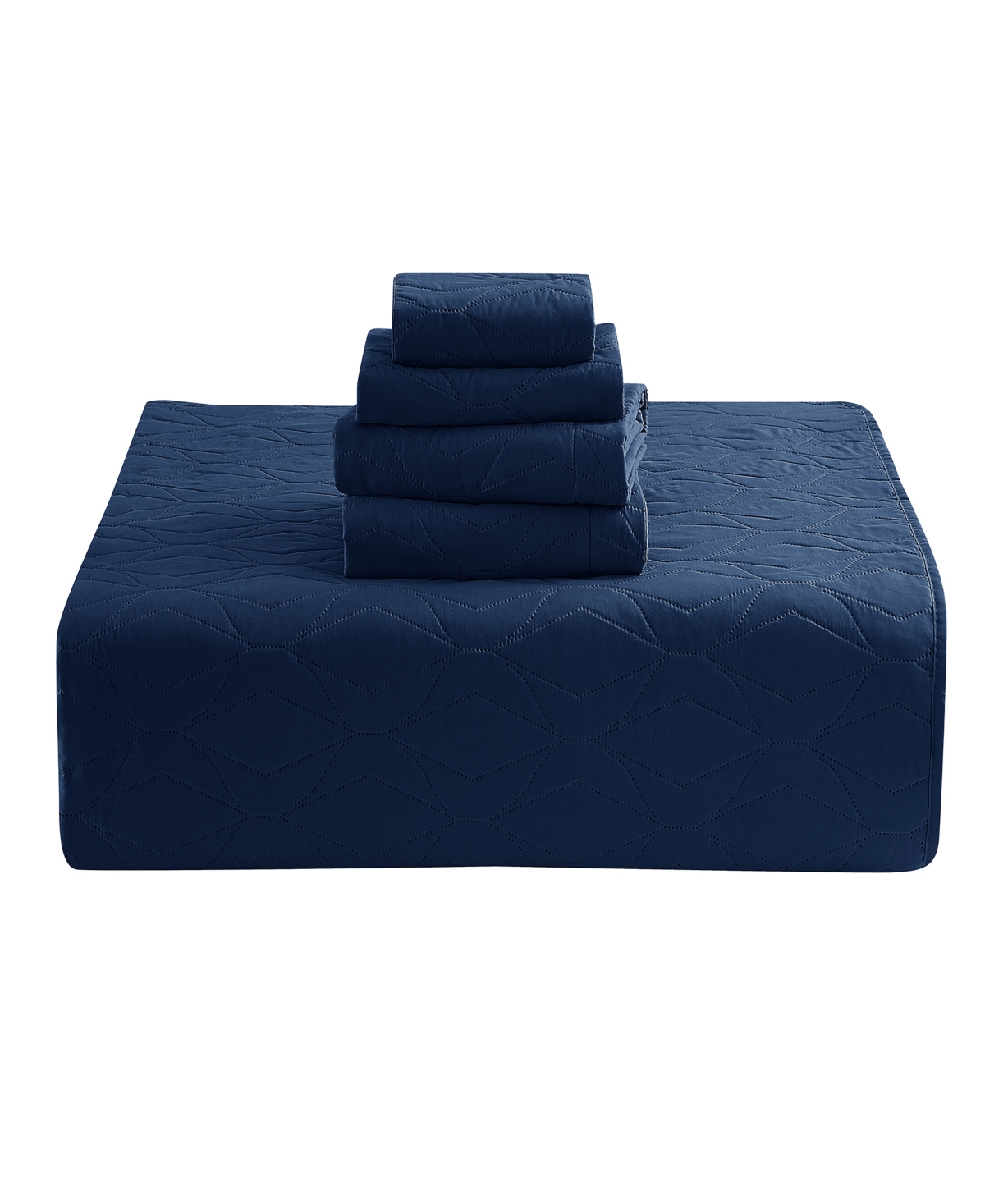 Nestl Ellipse Embossed 4-pc. Quilt Set, Twin/twin Xl