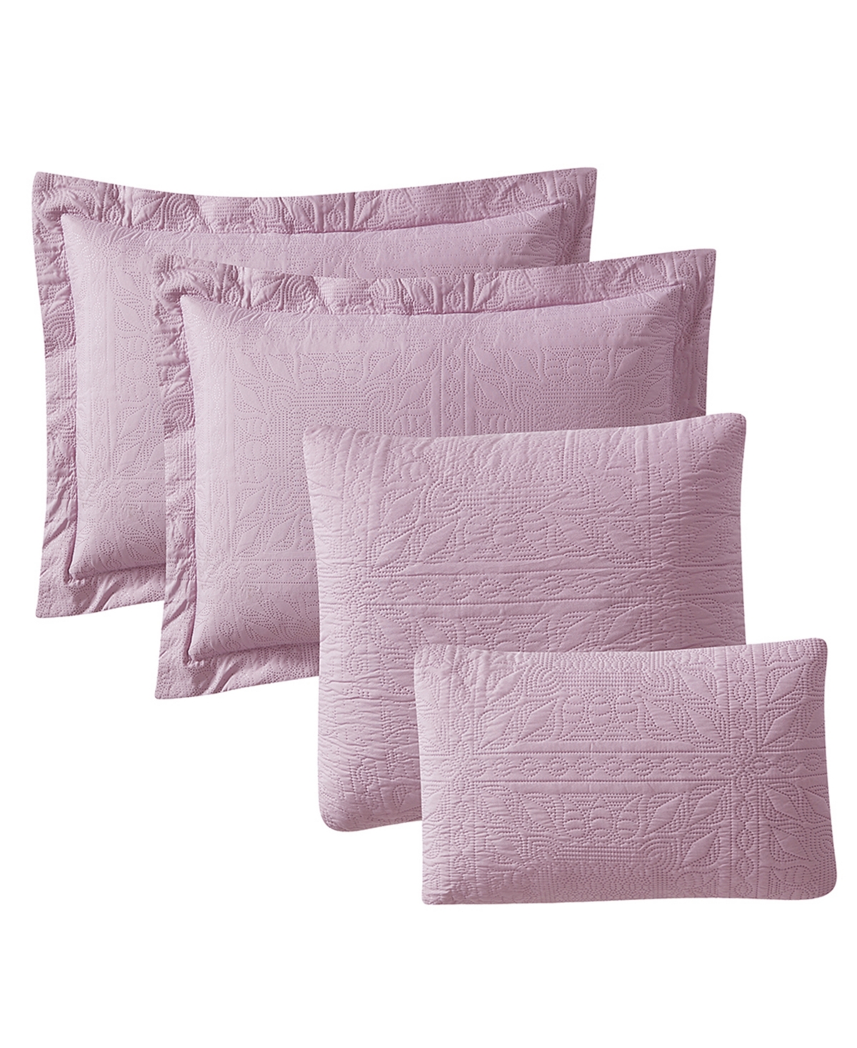 Nestl Grid Embossed 4-pc. Quilt Set, Twin/twin Xl