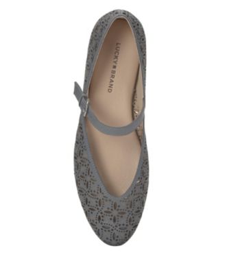 Women's Cyrena Eyelet Mary Jane Ballet Flats