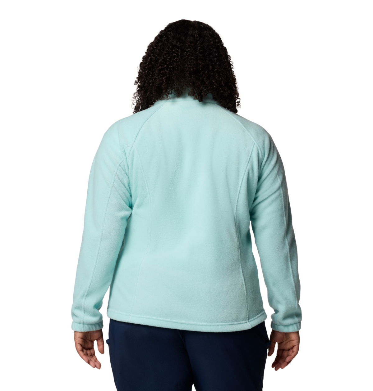 Columbia Plus Size Benton Springs Fleece Jacket In Blue