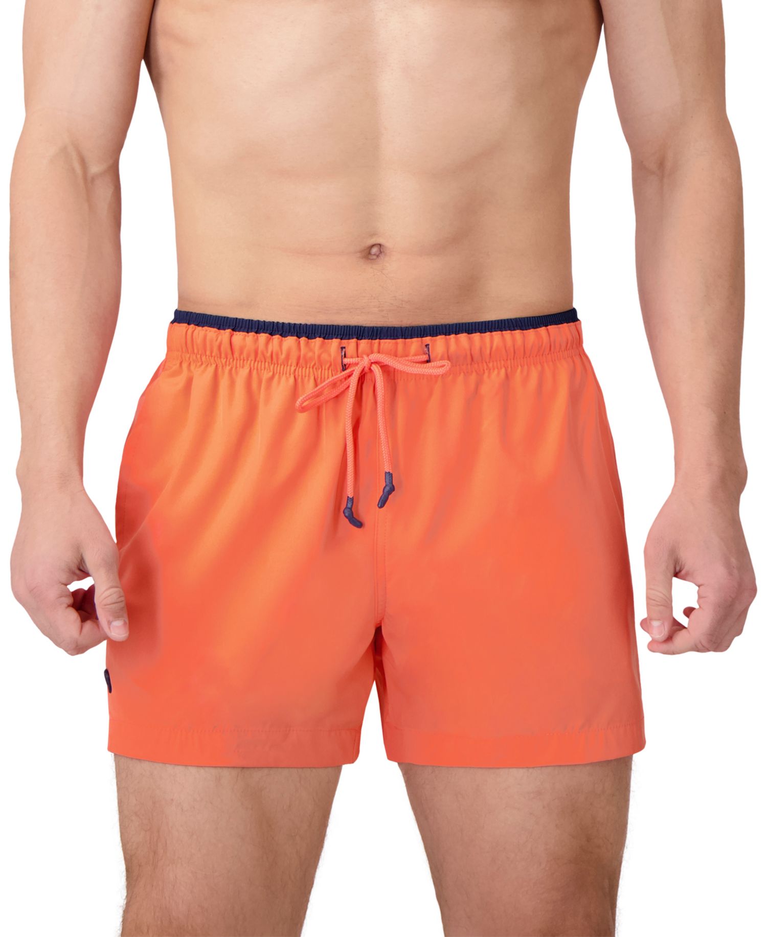Men's Solid Woven Swim Trunks