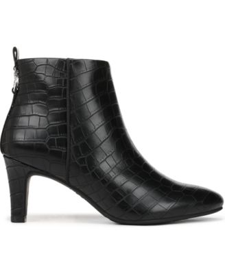 Women's Glow Zip Dress Short Boots