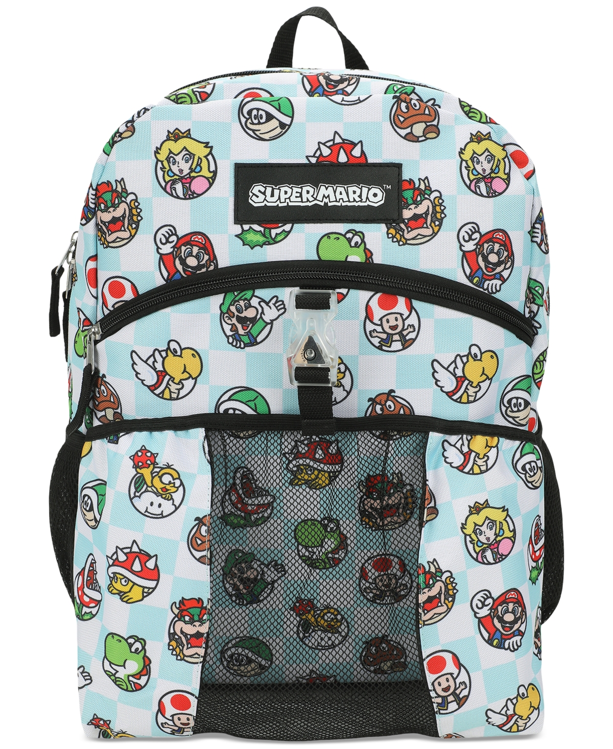 Super Mario Toddler & Little Kids Backpack & Lunch Bag Set In Blue