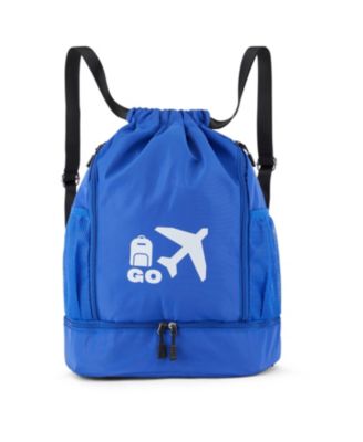 Perfect Personal Travel Go Bag- Blue