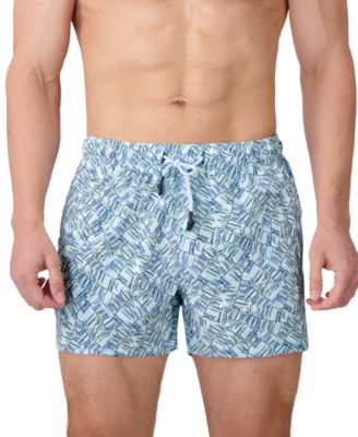 Men's Textured Woven Swim Trunks