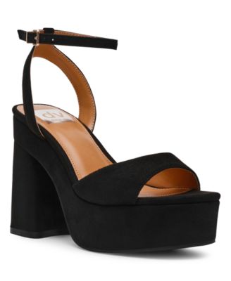 Women's Wizzard Two-Piece Platform Block Heel Dress Sandals