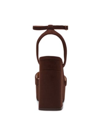 Women's Wizzard Two-Piece Platform Block Heel Dress Sandals