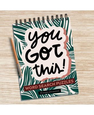 You Got This Word Search Book Spiral Puzzle Pad