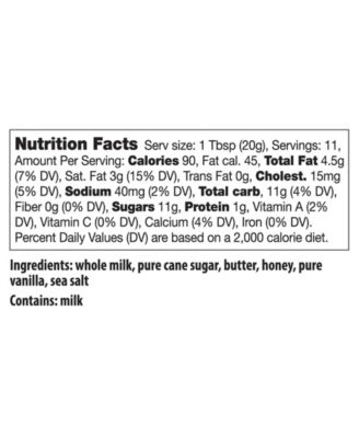 Sea Salt Caramel Honey Cream Spread Set of 2