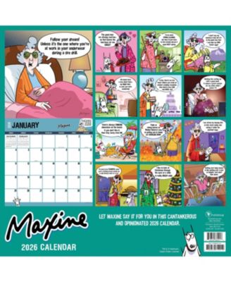 2026 Maxine Wall Calendar