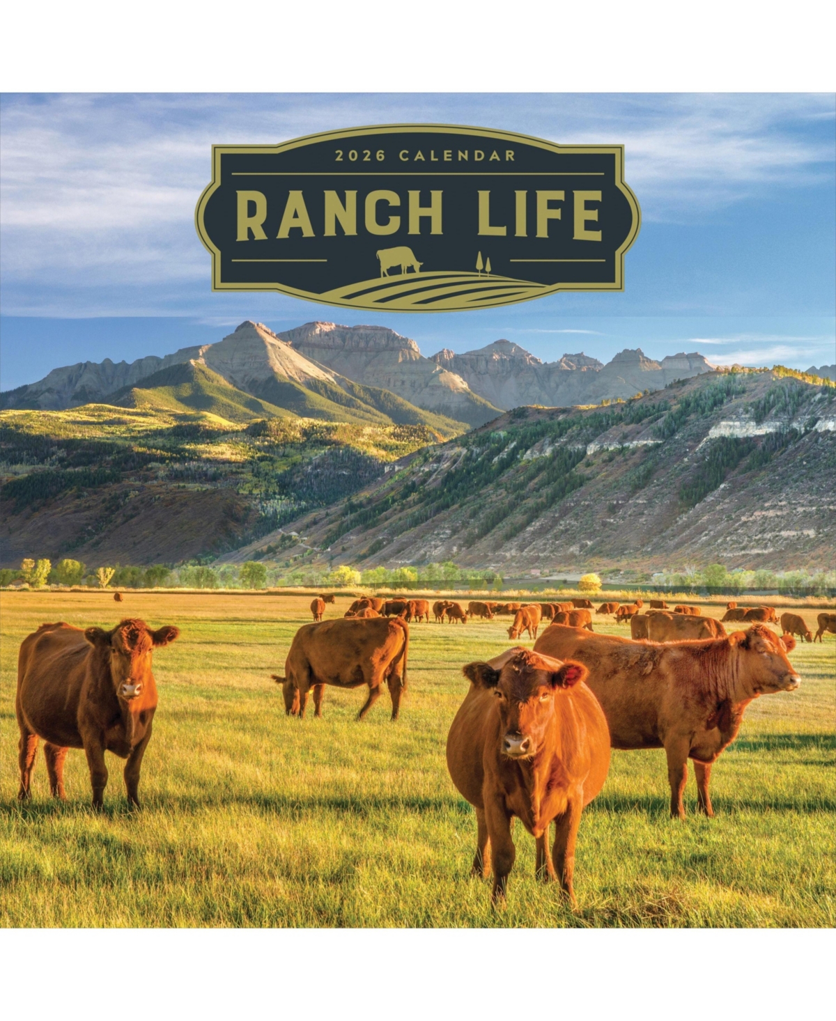 2026 Ranch Life Wall Calendar - Multicolor
