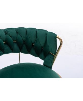 Streamdale Adjustable Swivel Bar Stools with Chrome Base (Set of 2)