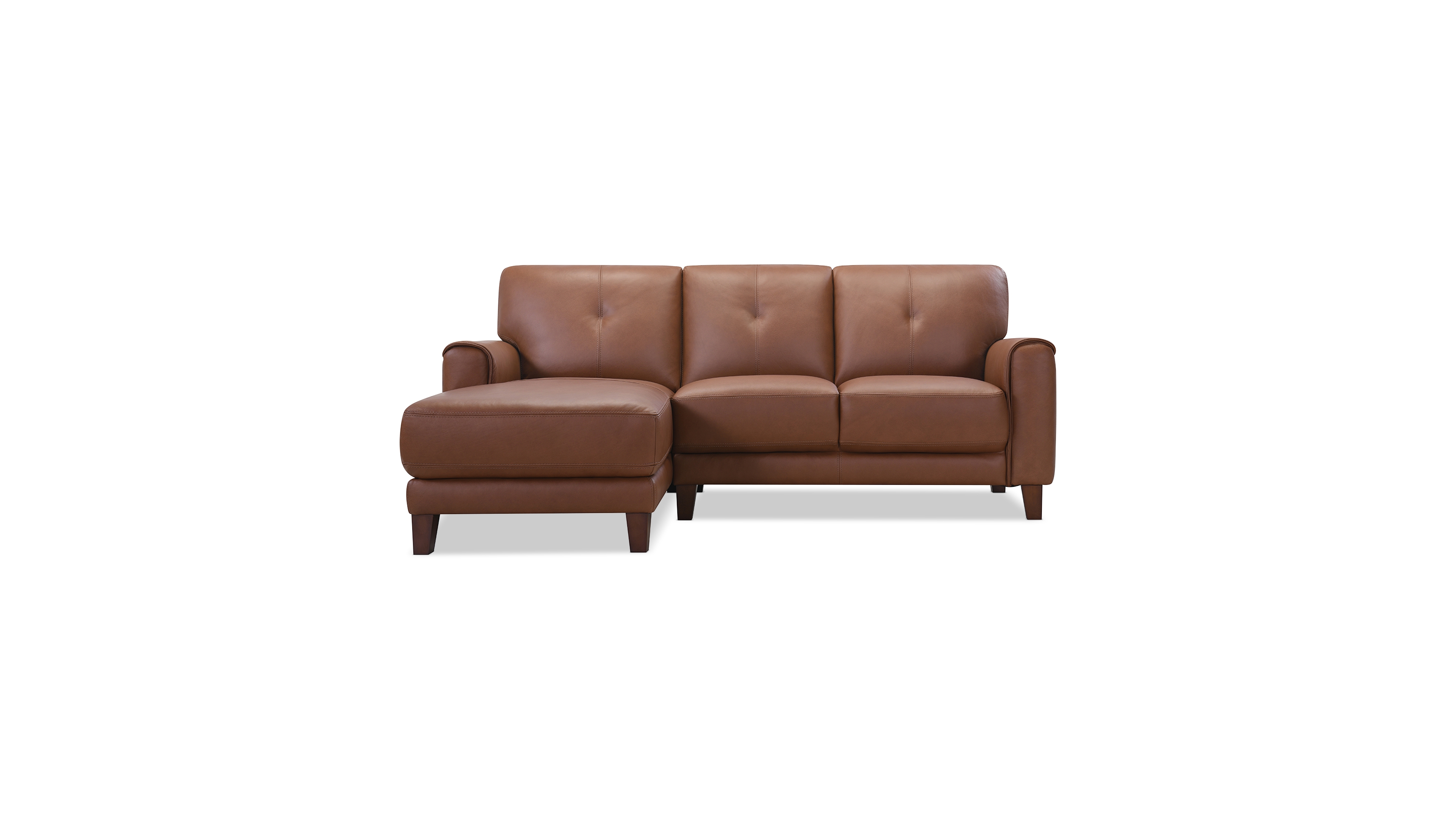 Ashlinn 2-Pc. Leather Chaise Sofa, Exclusively at Macy's