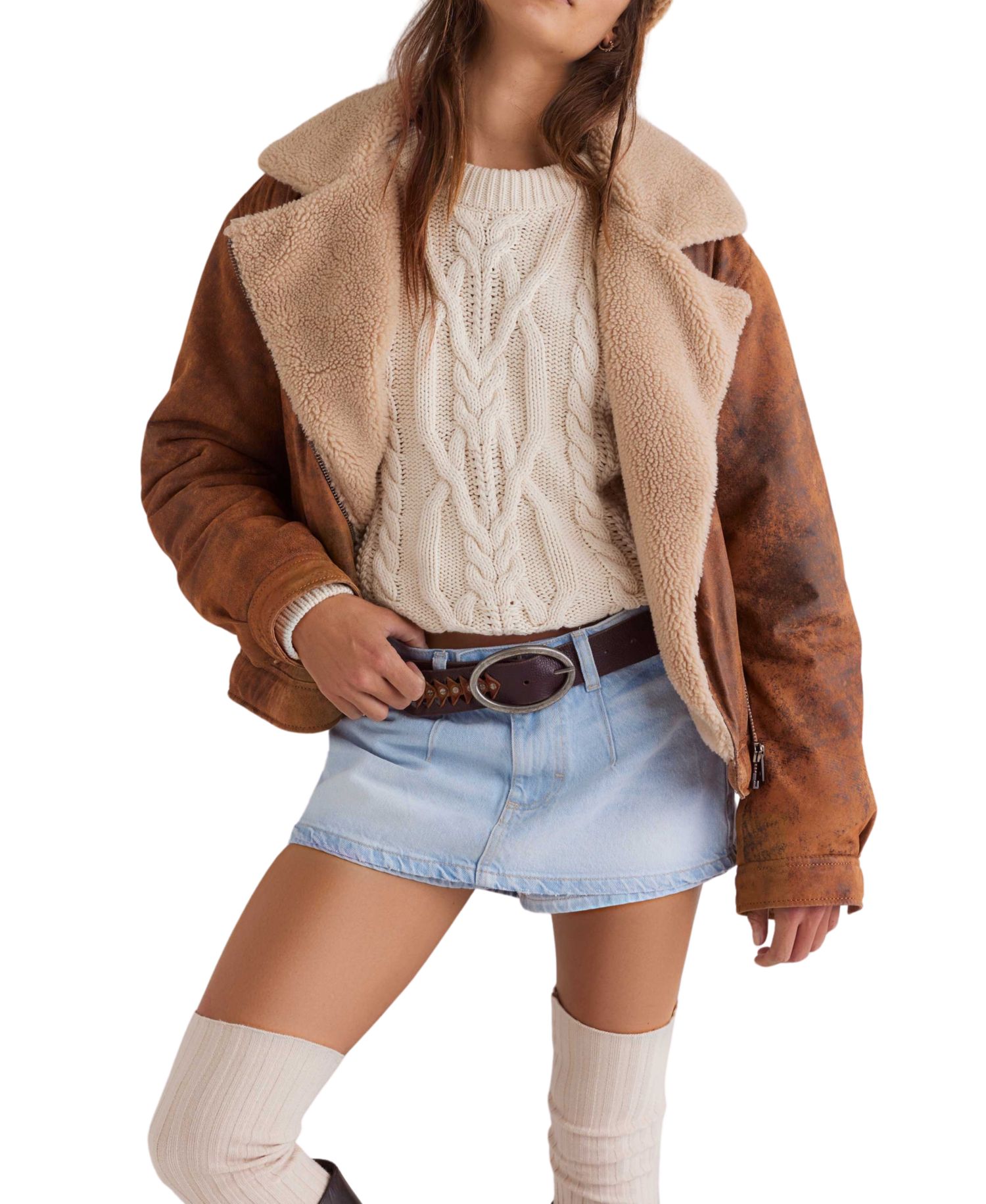 Women's Galivanting Denim Mini Skort
