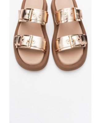 Finezza Leather Two-Strap Sandal (Women)