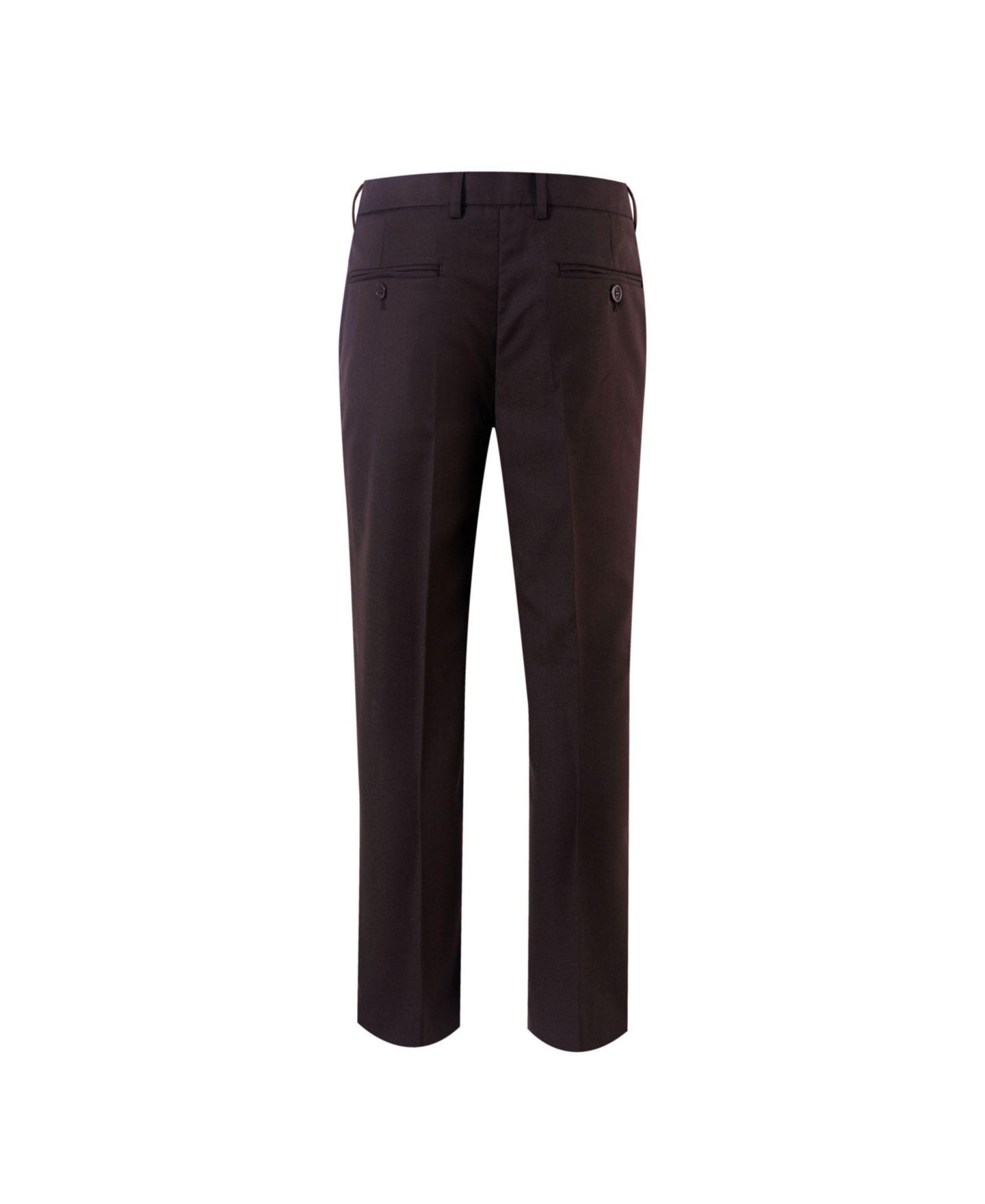 Брюки Elie Balleh Brown Slim Fit Dress Pants для мальчиков, цвет: Коричневый — фото 2