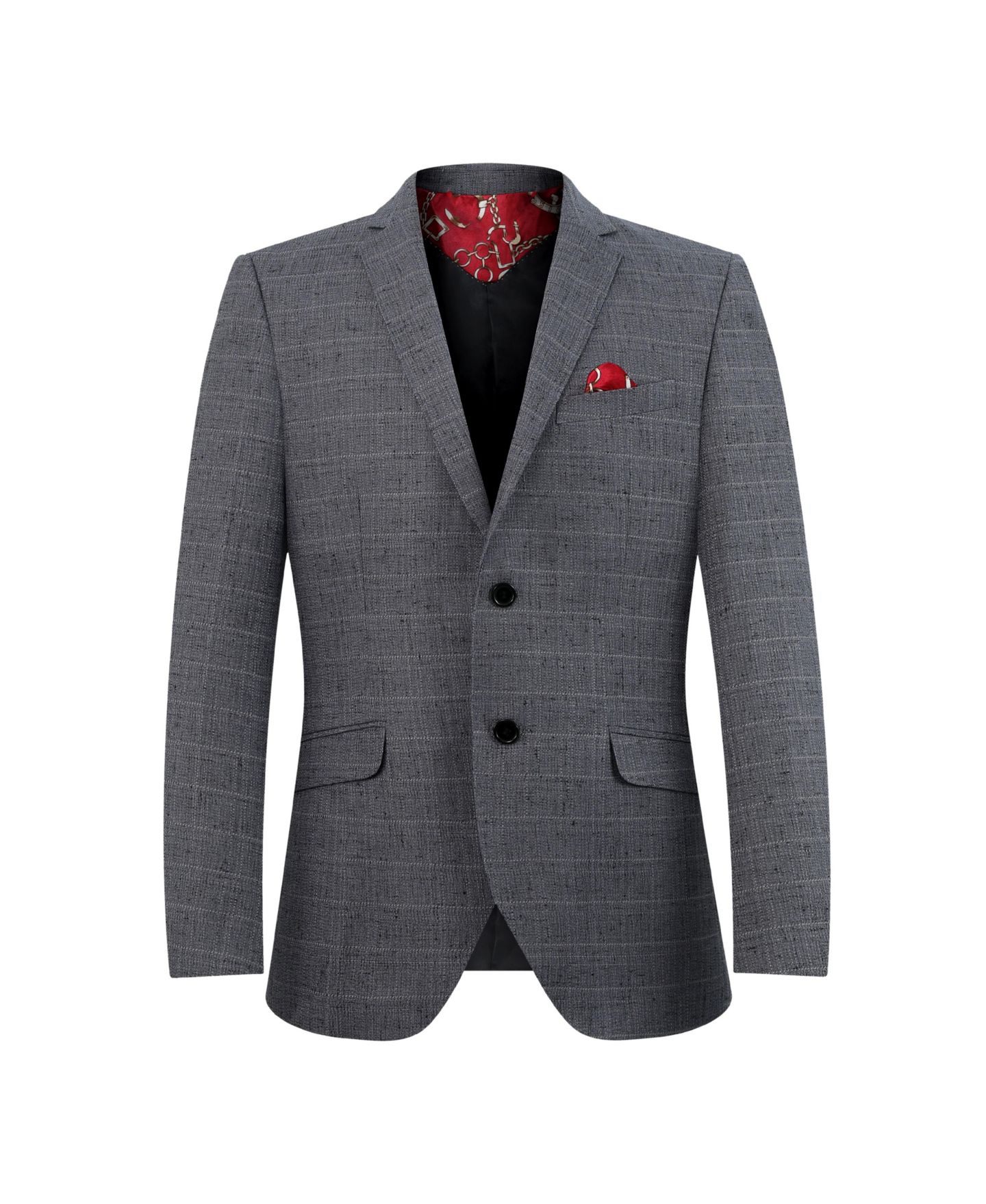 Куртка Elie Balleh Grey Slim Fit Melange Jacket для малышей, цвет: Серый — фото 1