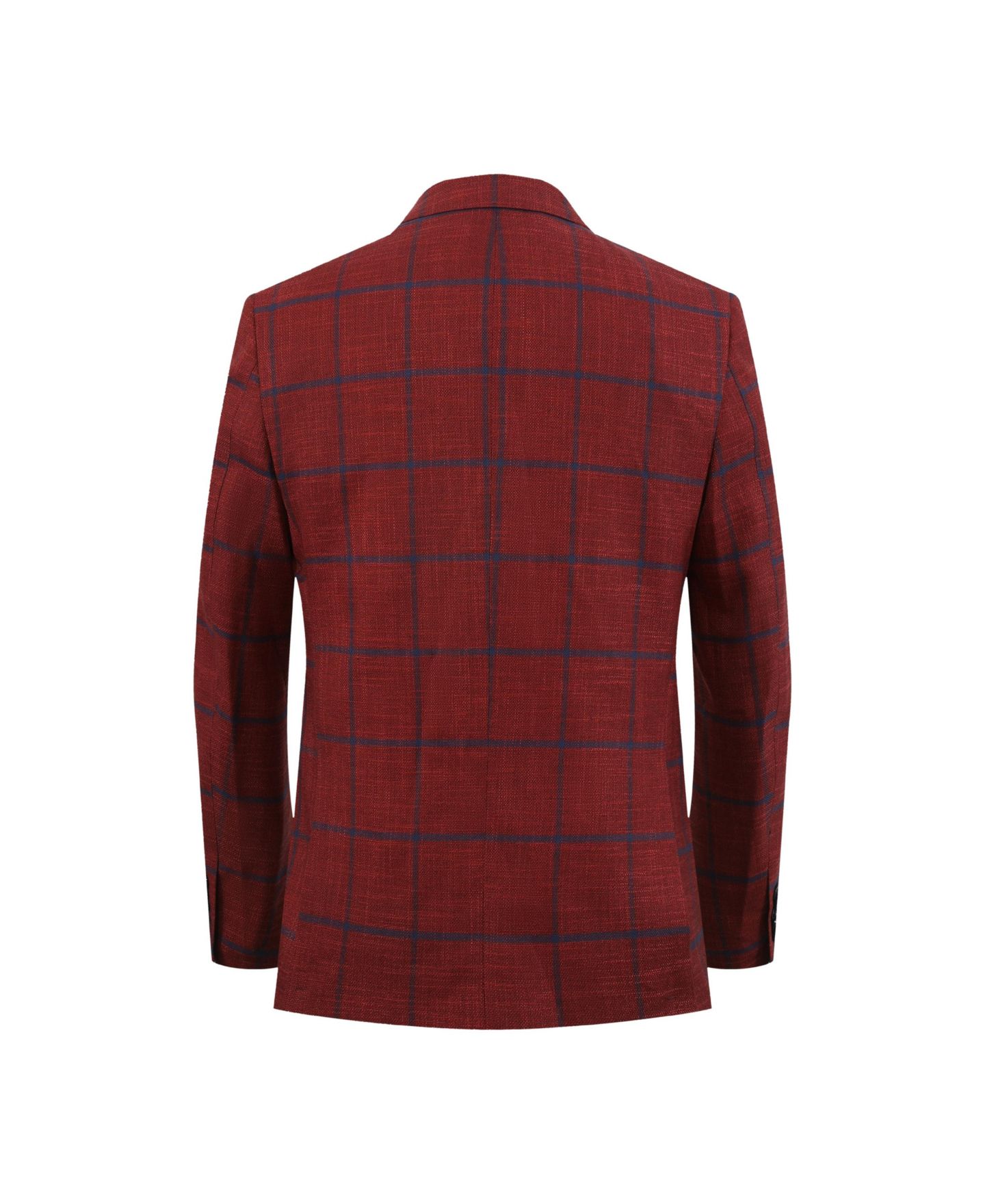 Куртка Elie Balleh Slim Fit Plaid Jacket для мальчиков, цвет: Красный — фото 2