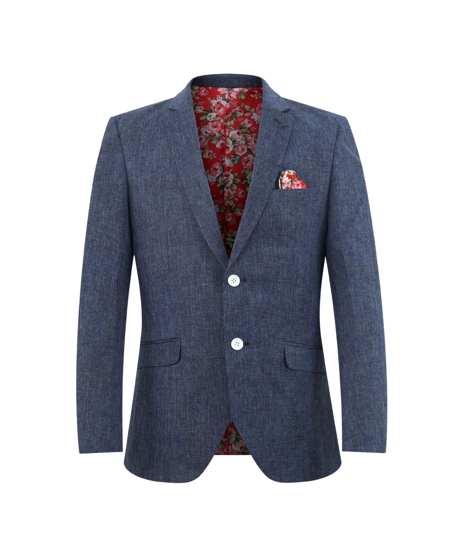 Boys Slim Fit Classic Melange Jacket