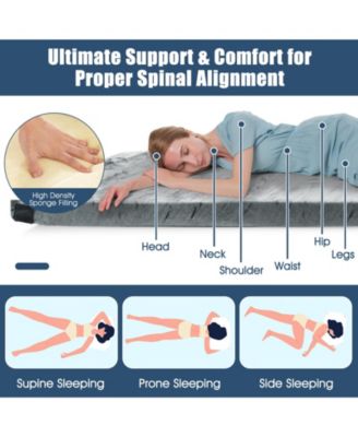 Lightweight Portable Memory Camping Mattress Foldable with Carrying Bag