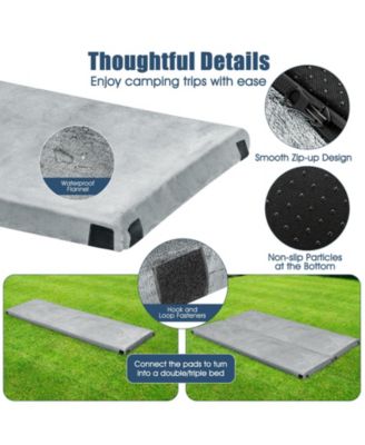 Lightweight Portable Memory Camping Mattress Foldable with Carrying Bag