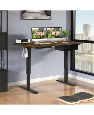 48-inch Electric Height Adjustable Standing Desk with USB Port