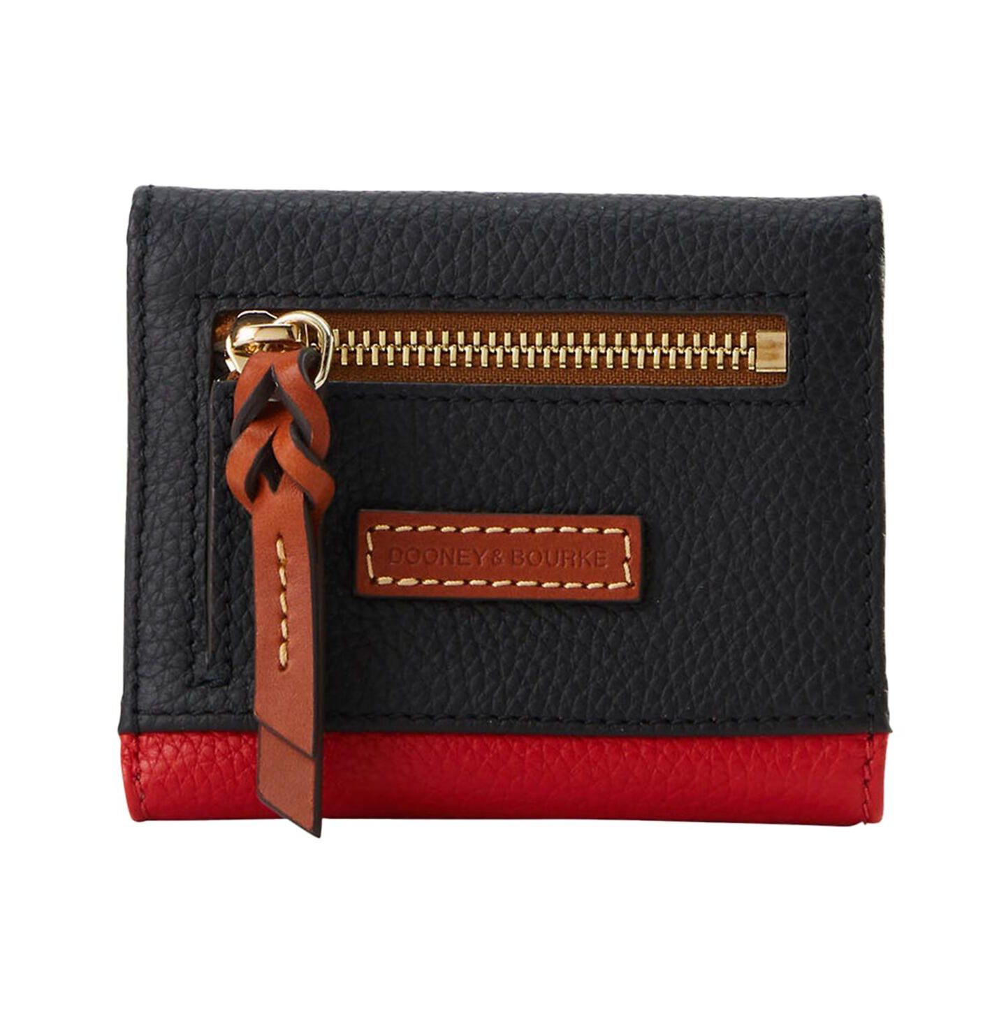 Женский кошелёк для кредитных карт Dooney & Bourke Boston Red Sox с клапаном — фото 2