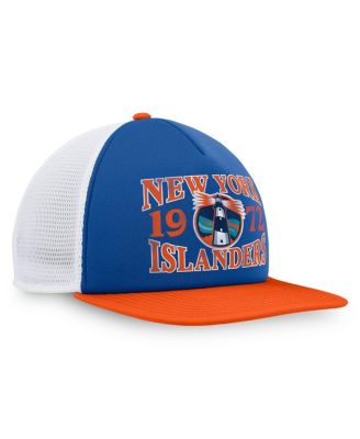 Men's Royal New York Islanders Heritage Foam Front Adjustable Trucker Hat