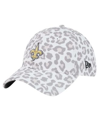 New Era - Women's White New Orleans Saints Active Leopard 9TWENTY Adjustable Hat