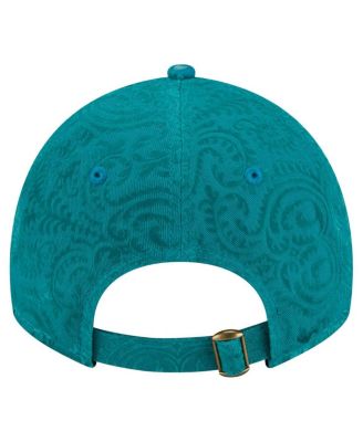 Women's Aqua Miami Dolphins Throwback Flair 9TWENTY Adjustable Hat