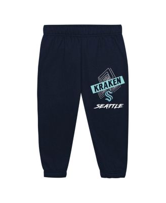 Toddler Seattle Kraken Two-Piece Oversized Block Buster Fleece Sweatshirt Pants Set