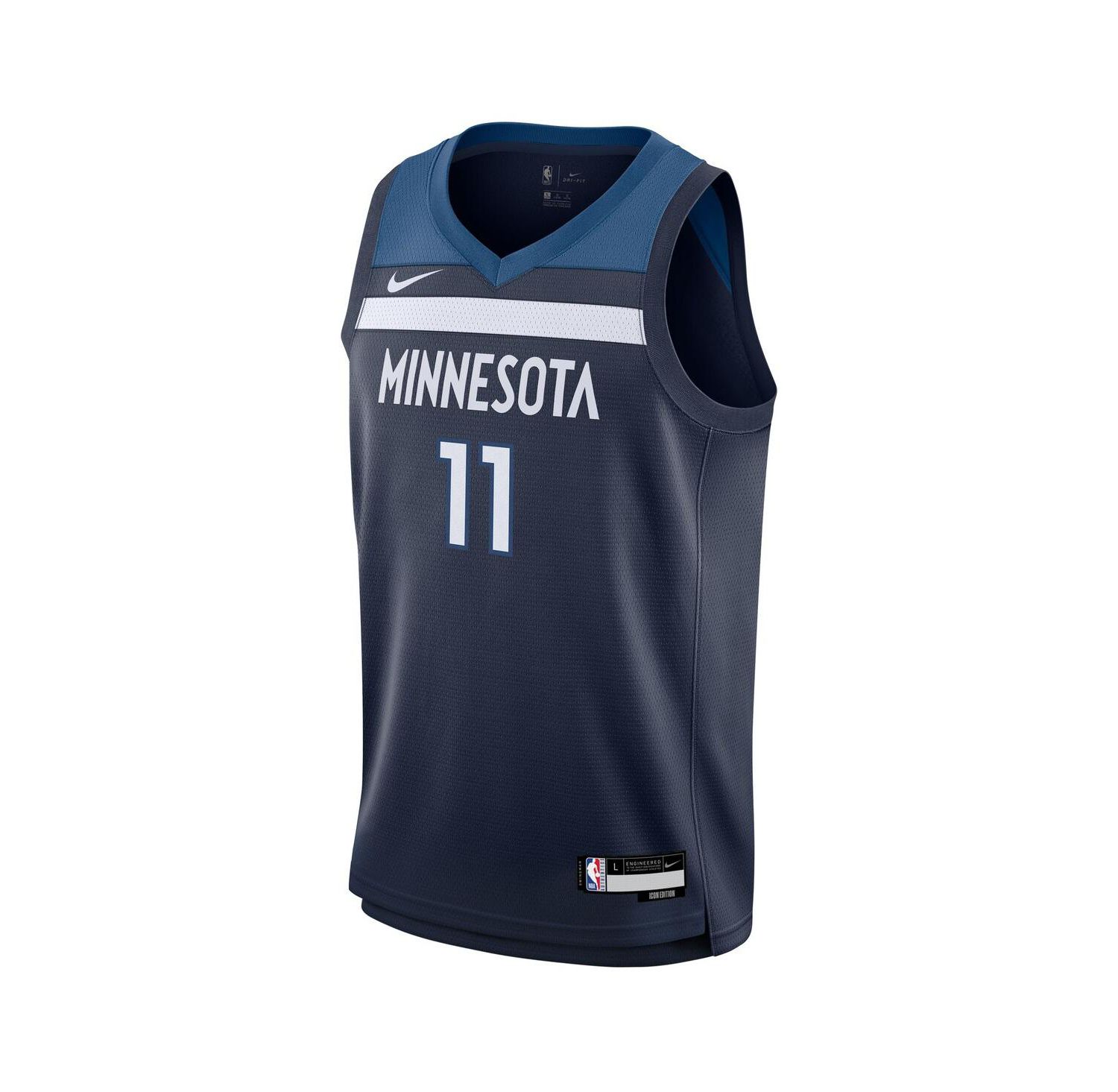 Big Boys and Girls Naz Reid Navy Minnesota Timberwolves Swingman Jersey - Icon Edition