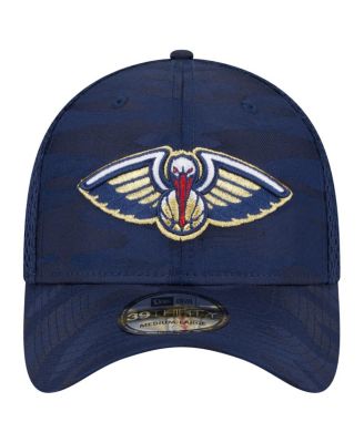 Men's Navy New Orleans Pelicans Subtle Camo 39THIRTY Flex Hat