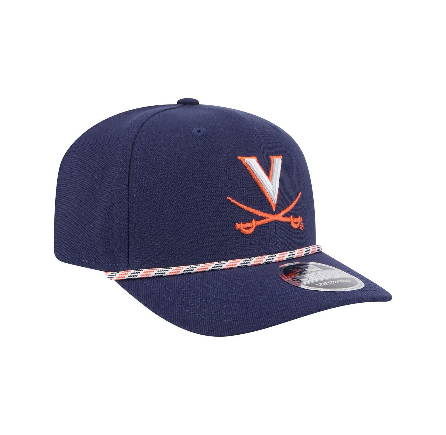 Men's Navy Virginia Cavaliers Gameday Multi-Rope 9SEVENTY Stretch Snap Hat