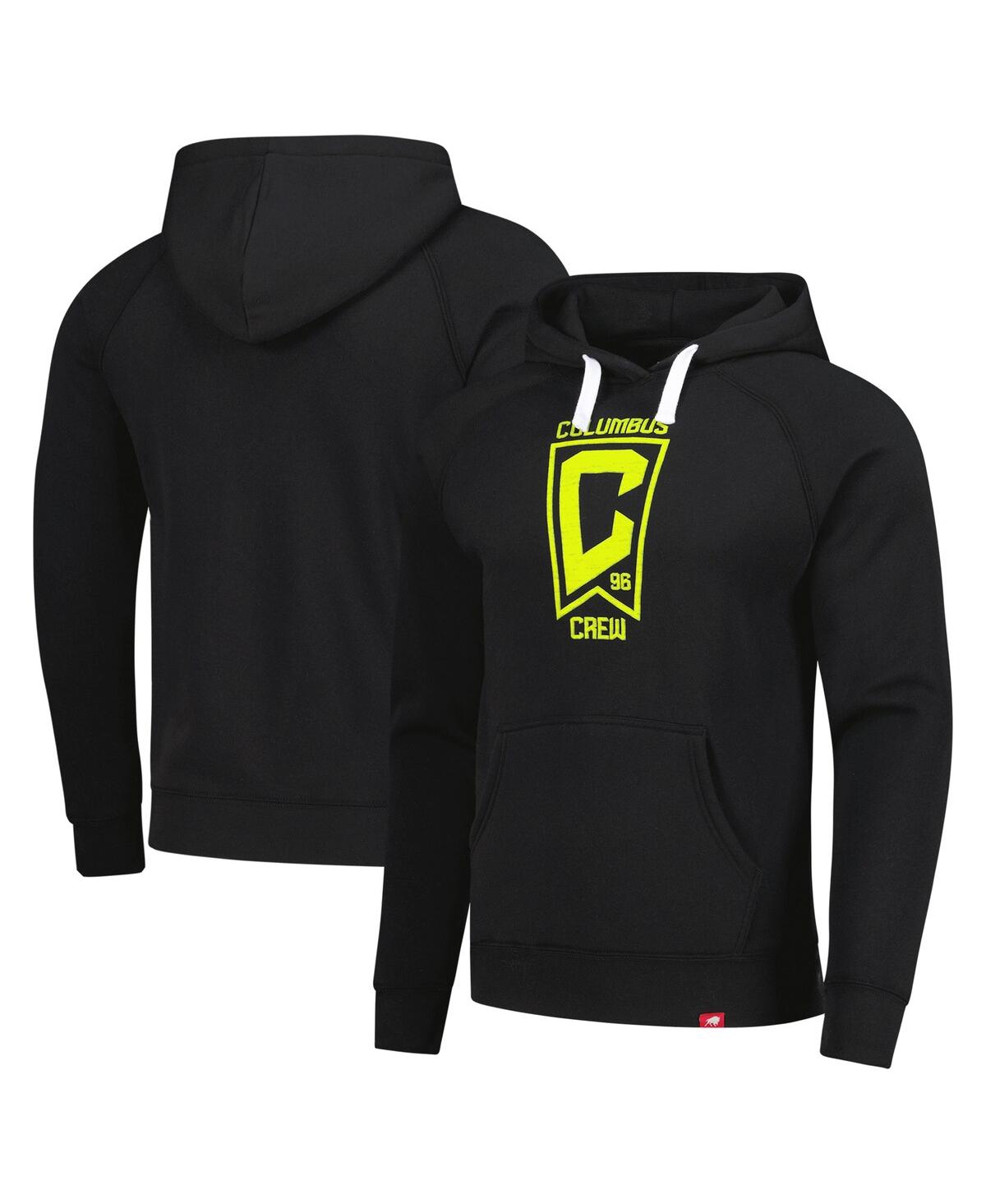 Men's and Women's Black Columbus Crew Olsen Logo Tri-Blend Pullover Hoodie - Black