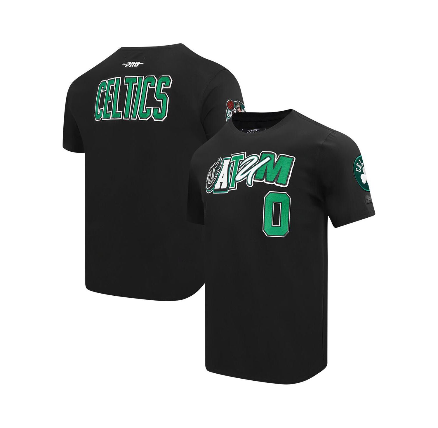 Men's Jayson Tatum Black Boston Celtics City Ransom T-Shirt