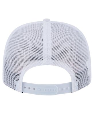 Men's White Texas Rangers Flamingo Mesh Back 9SEVENTY Stretch-Snap Hat