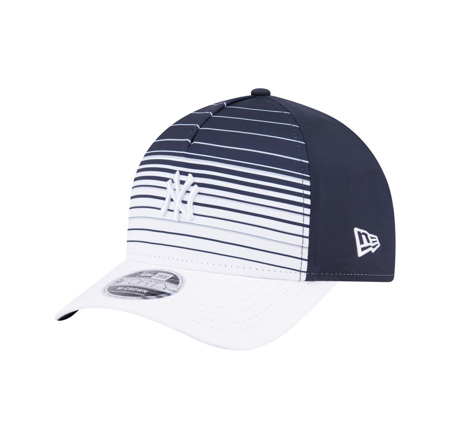 Men's Navy New York Yankees Gradient 9FORTY M-Crown Adjustable Hat