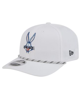 New Era - Men's Bugs Bunny White Looney Tunes Rope 9SEVENTY Stretch-Snap Adjustable Hat