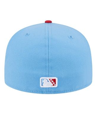 Men's Light Blue Corpus Christi Hooks Authentic Collection 59FIFTY Fitted Hat
