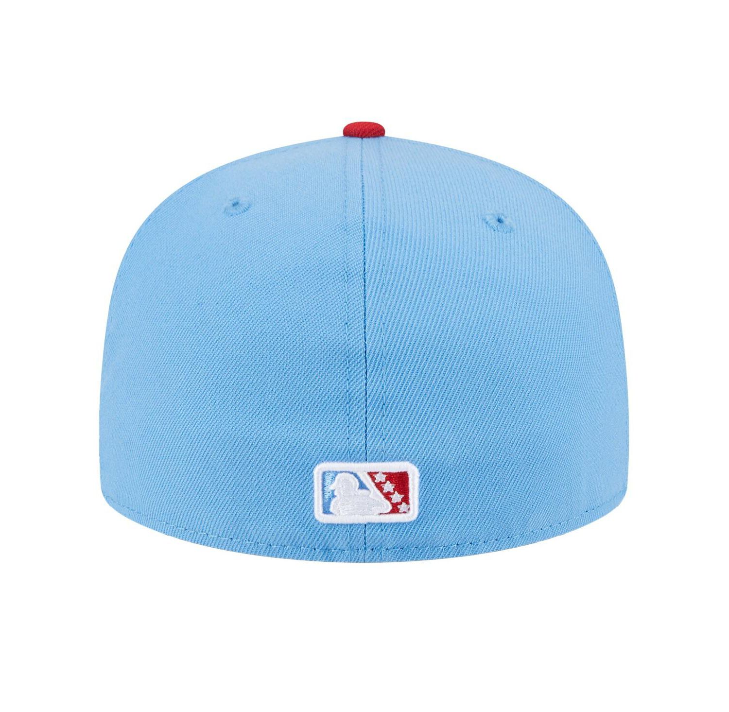 Men's Light Blue Corpus Christi Hooks Authentic Collection 59FIFTY Fitted Hat