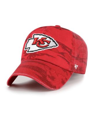 '47 Brand - Men's Red Kansas City Chiefs Fiji Clean Up Adjustable Hat