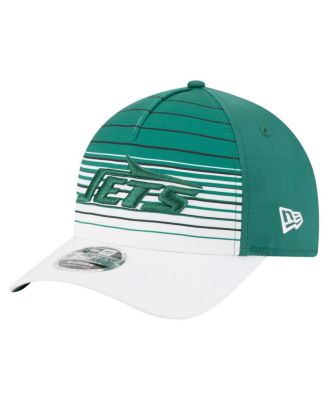 New Era - Men's White/Green New York Jets Adventure Gradient 9FORTY M-Crown A-Frame Adjustable Hat