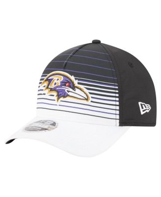 New Era - Men's White/Black Baltimore Ravens Adventure Gradient 9FORTY M-Crown A-Frame Adjustable Hat