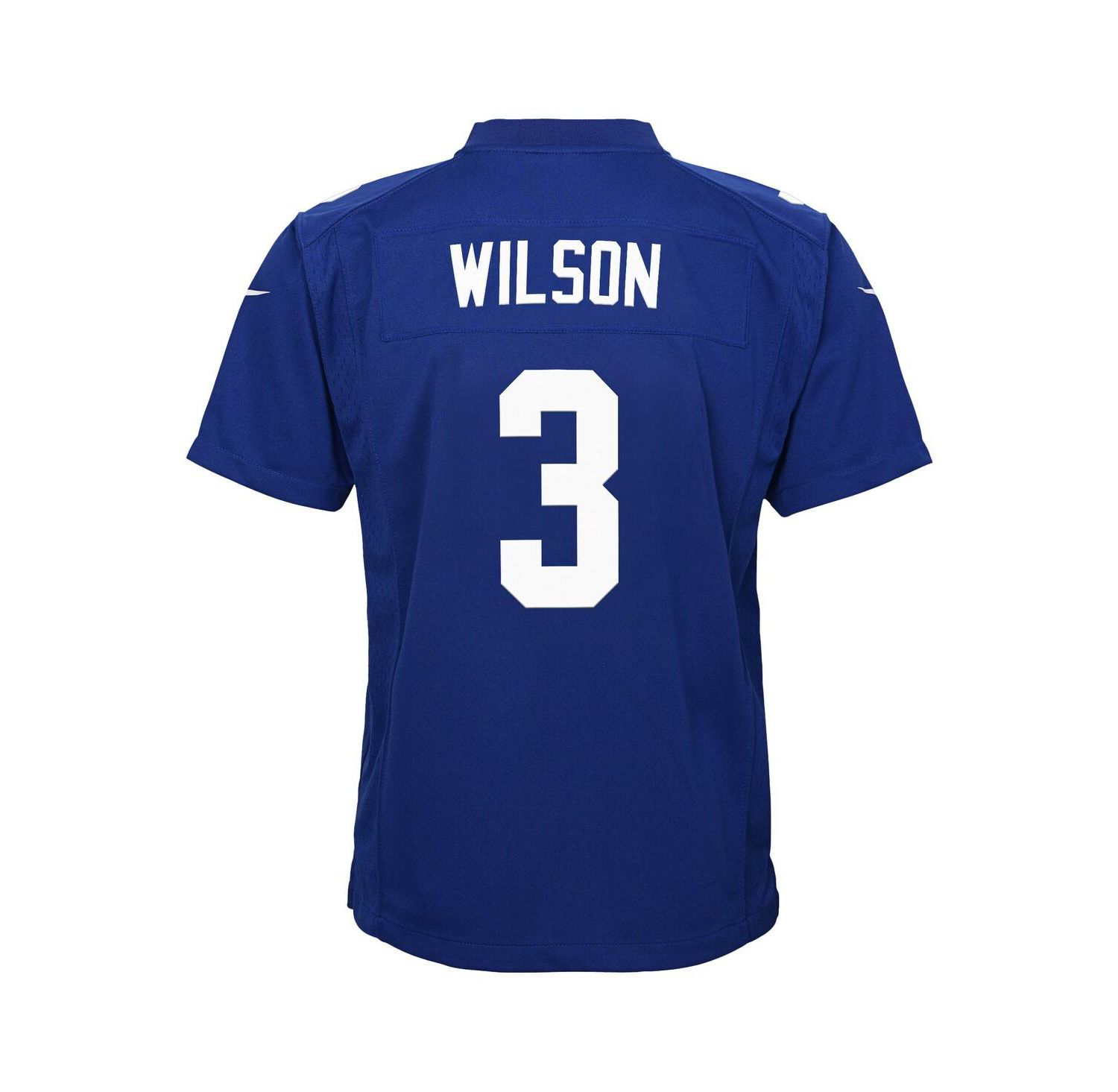 Big Boys and Girls Russell Wilson Royal New York Giants Game Jersey