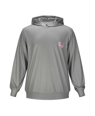 Men's and Women's Gray Pink Floyd Pigs Pullover Hoodie