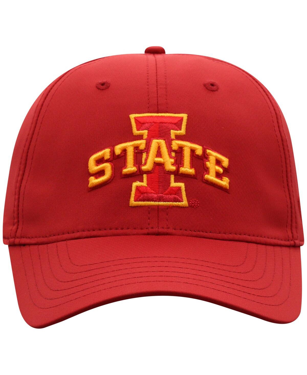 Top Of The World Men's Cardinal Iowa State Cyclones Trainer Adjustable Hat
