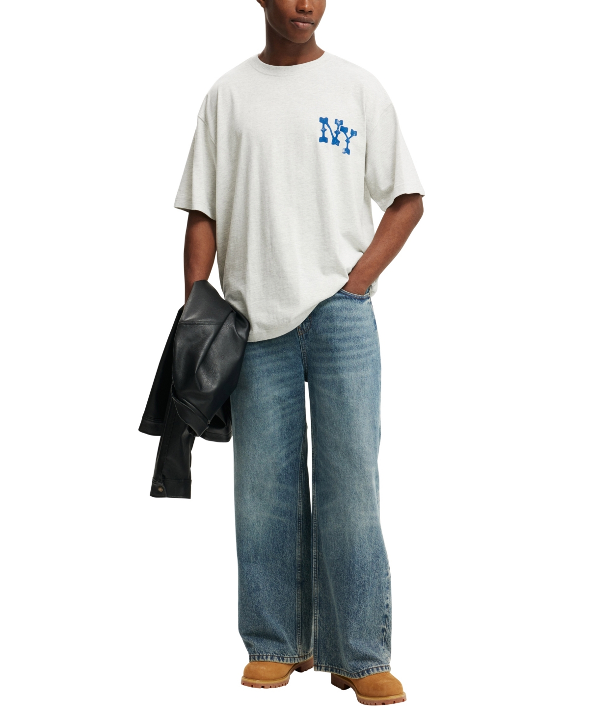 COTTON ON MEN'S BOX FIT GRAPHIC T-SHIRT 